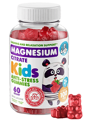 Kids Sugar Free Magnesium Gummies - Supplements for Kids